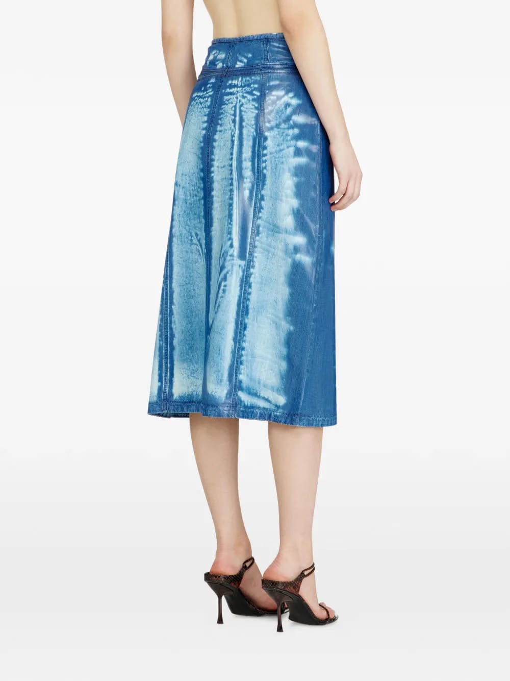 pocket A-line skirt