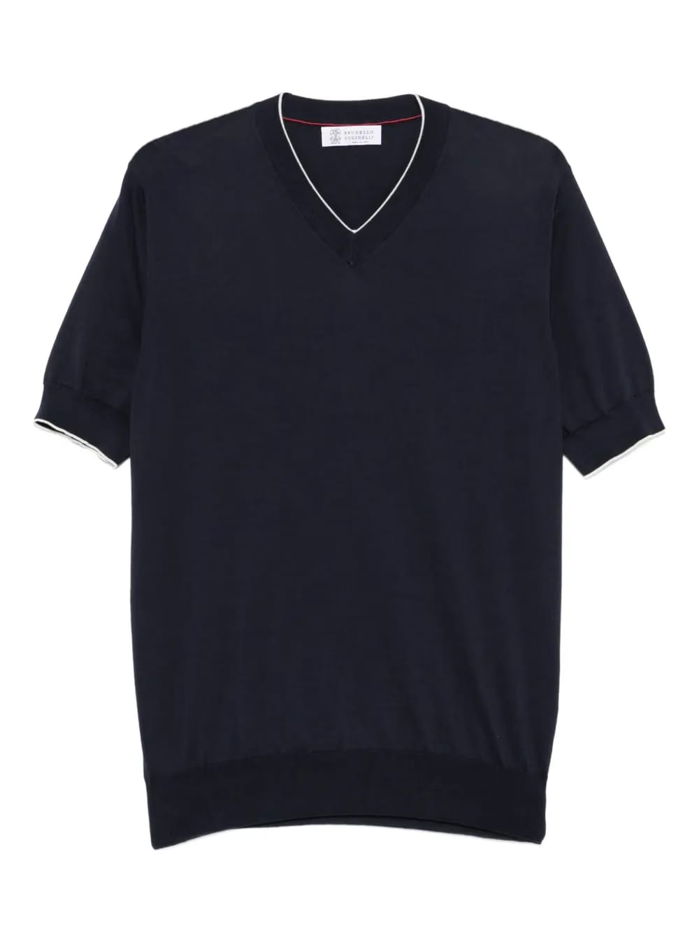 V-neck short-sleeve cotton T-Shirt