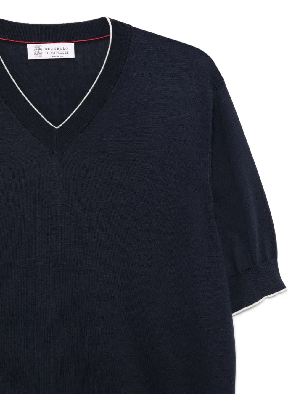 V-neck short-sleeve cotton T-Shirt