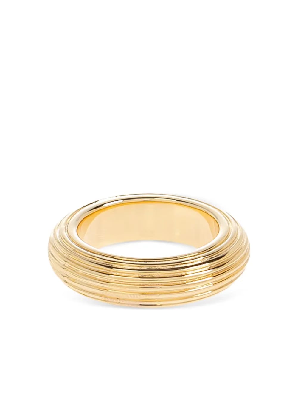 Amelia ribbed-design ring