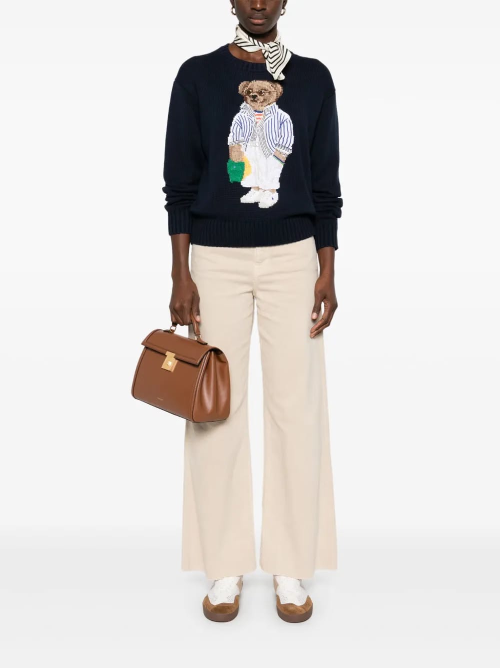 Polo Bear cotton sweater