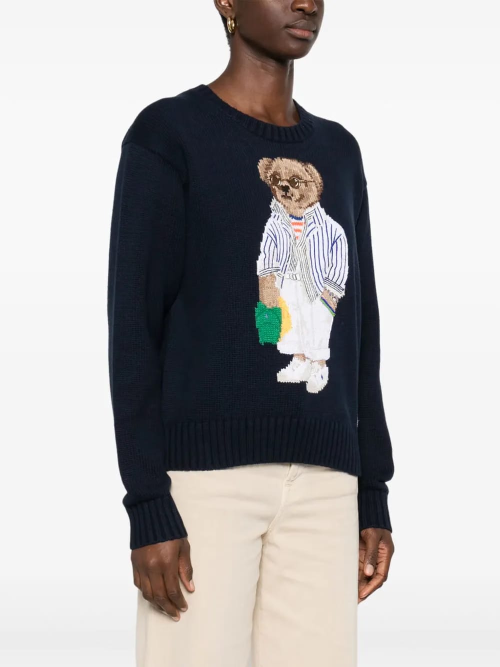Polo Bear cotton sweater
