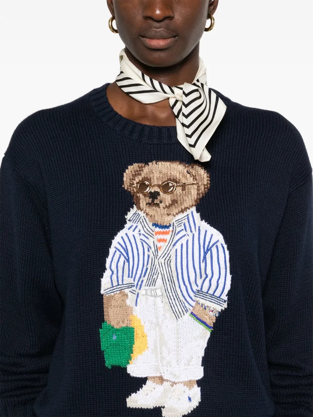 Polo Bear cotton sweater