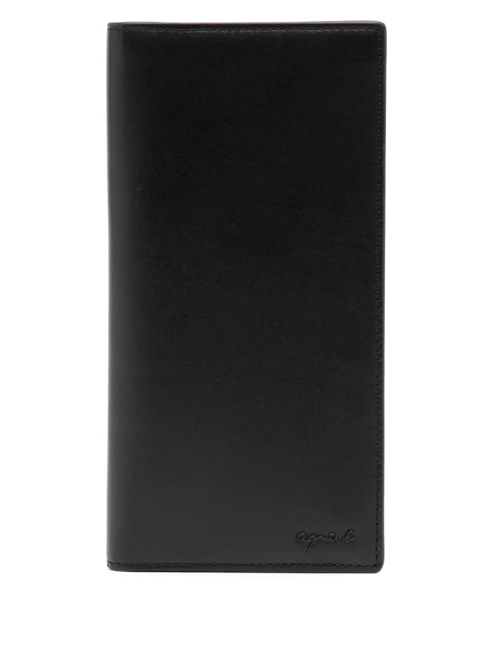 leather long wallet