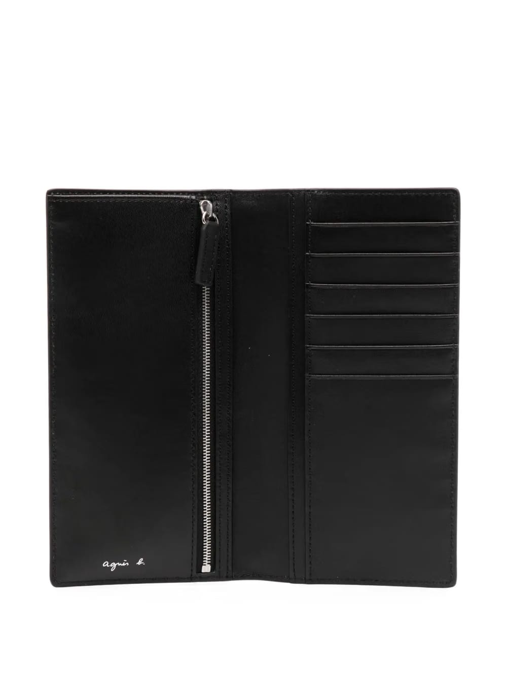 leather long wallet