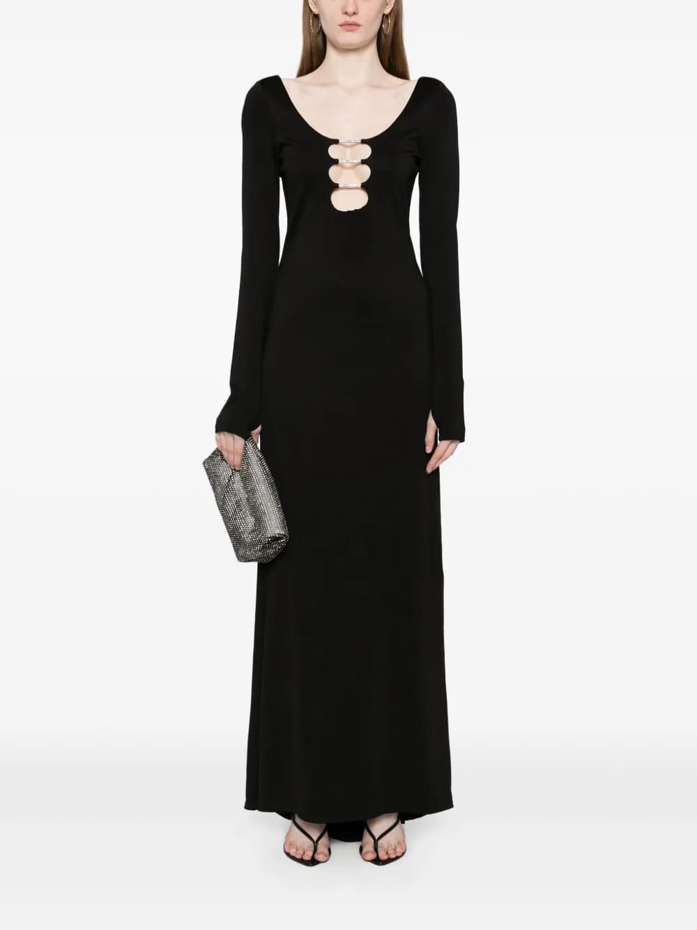 Kalena cut-out maxi dress