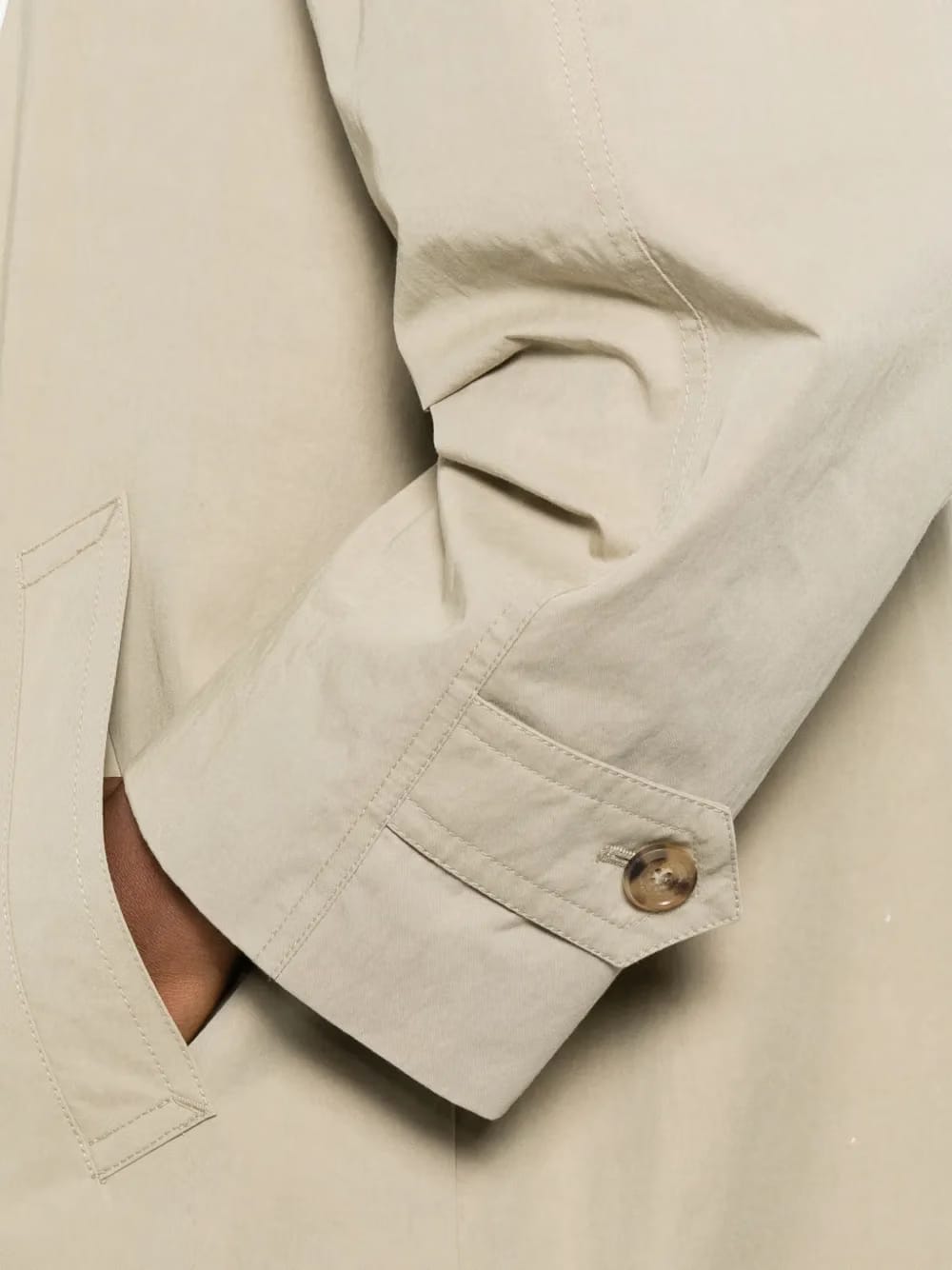 button coat