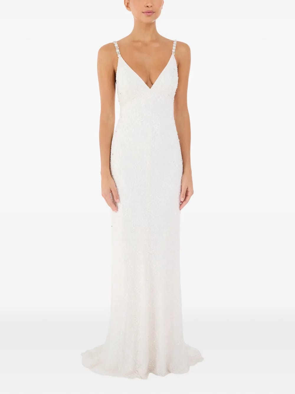 Nora sequin-embellished gown