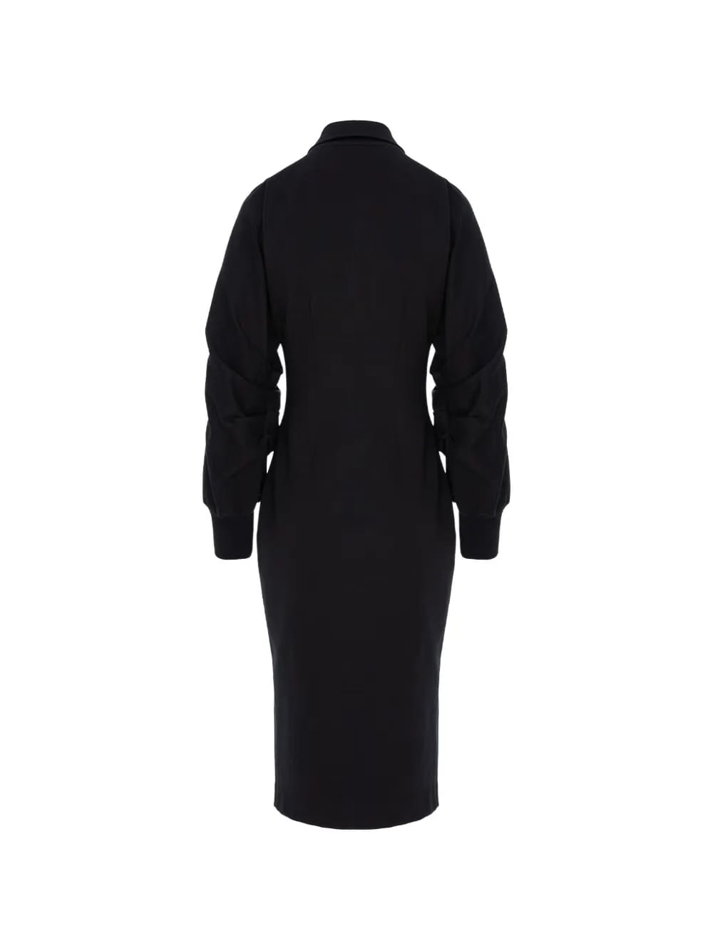 zip long-sleeved dress