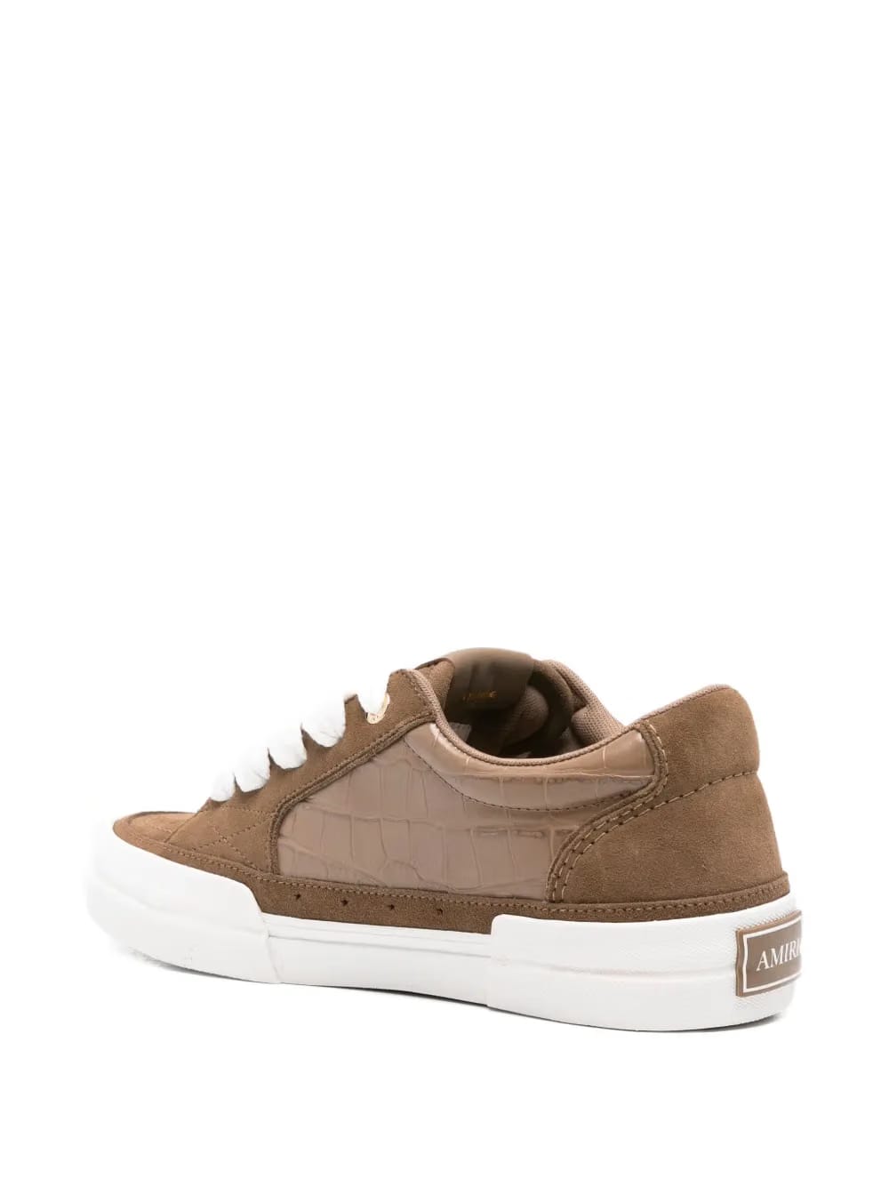 star-embellished suede trainers