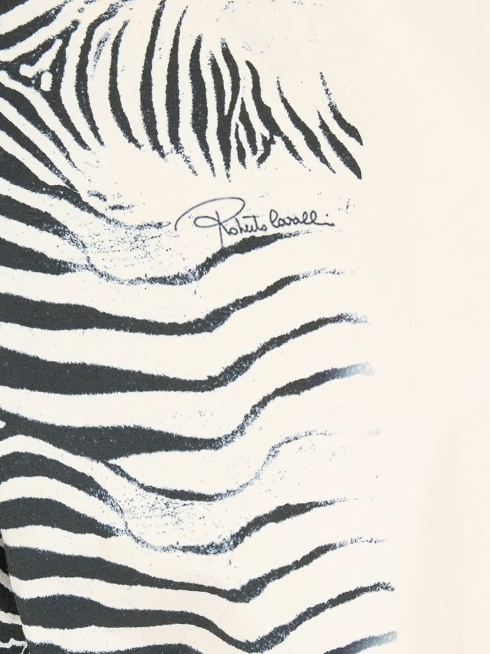 zebra-print jumpsuit