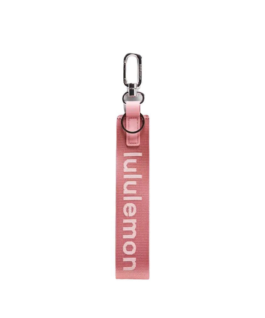 Lululemon Never Lost Keychain Deco Pink/Light Ivory