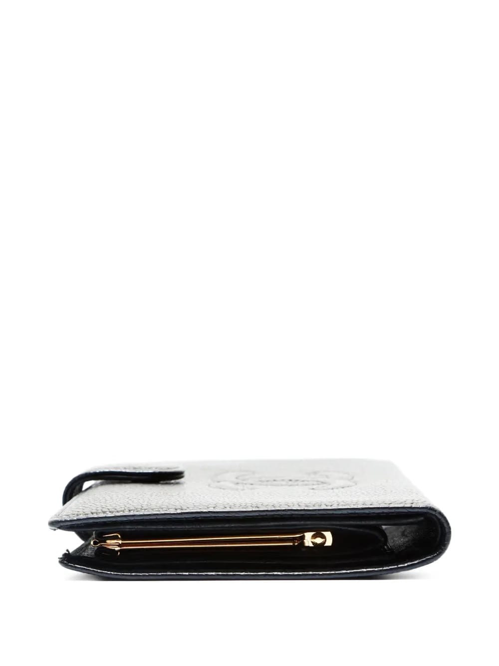 1997-1999 interlocking-CC caviar-leather wallet
