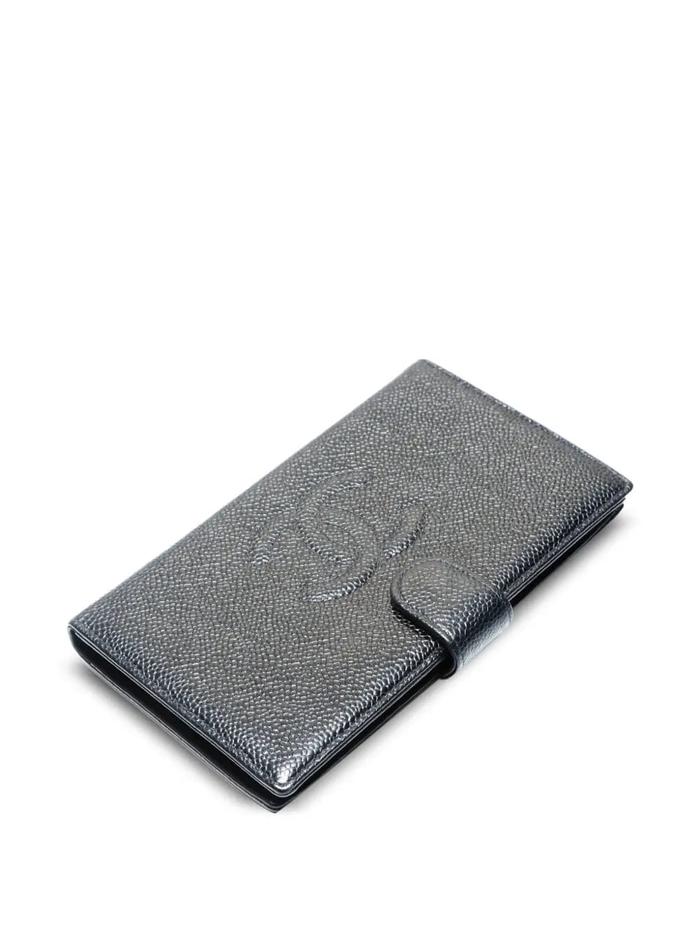 1997-1999 interlocking-CC caviar-leather wallet