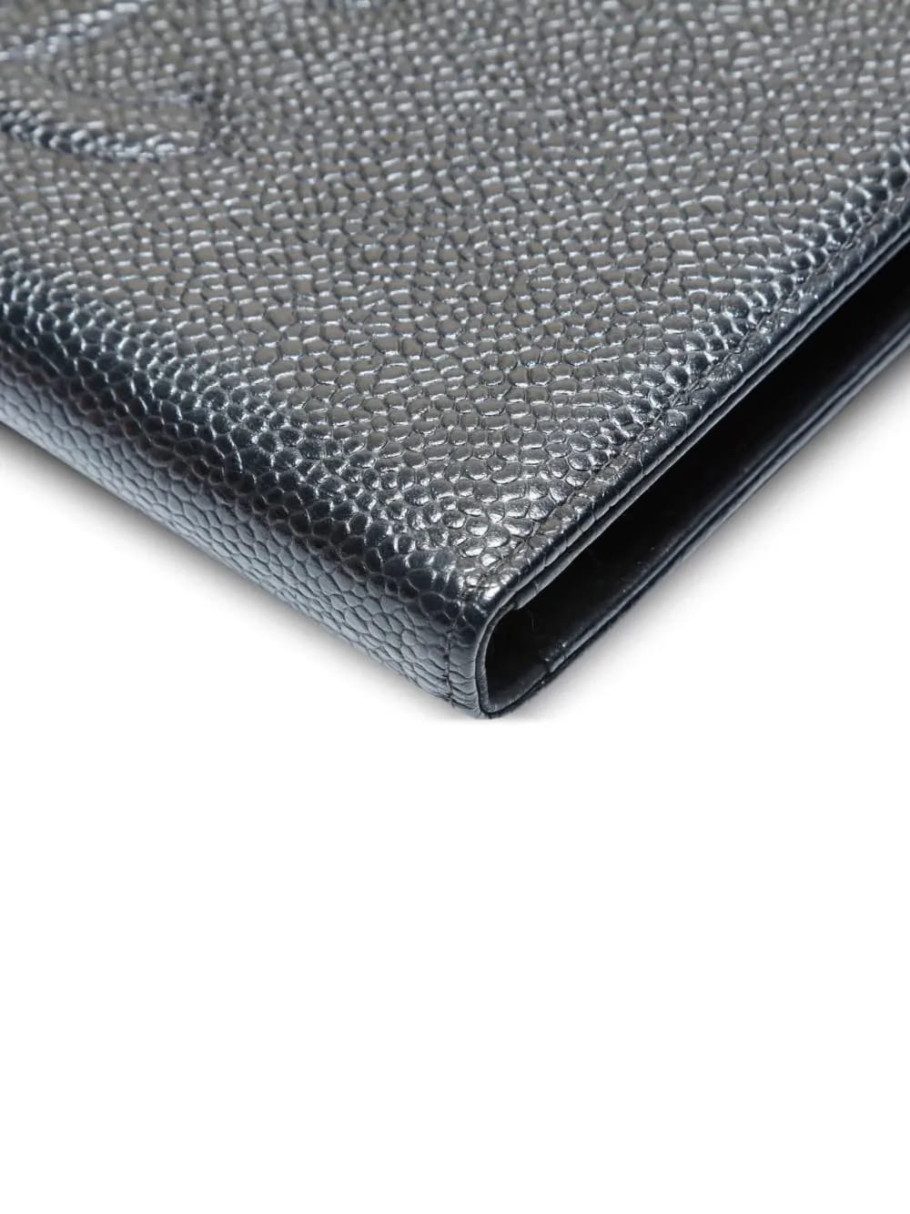 1997-1999 interlocking-CC caviar-leather wallet