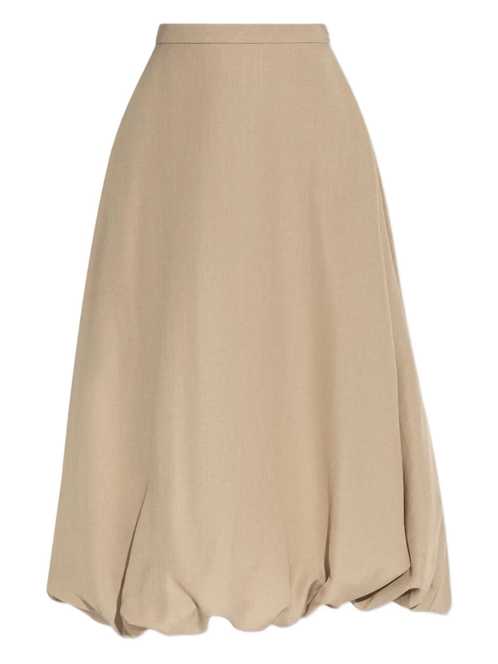 Aubrey balloon-hem maxi skirt