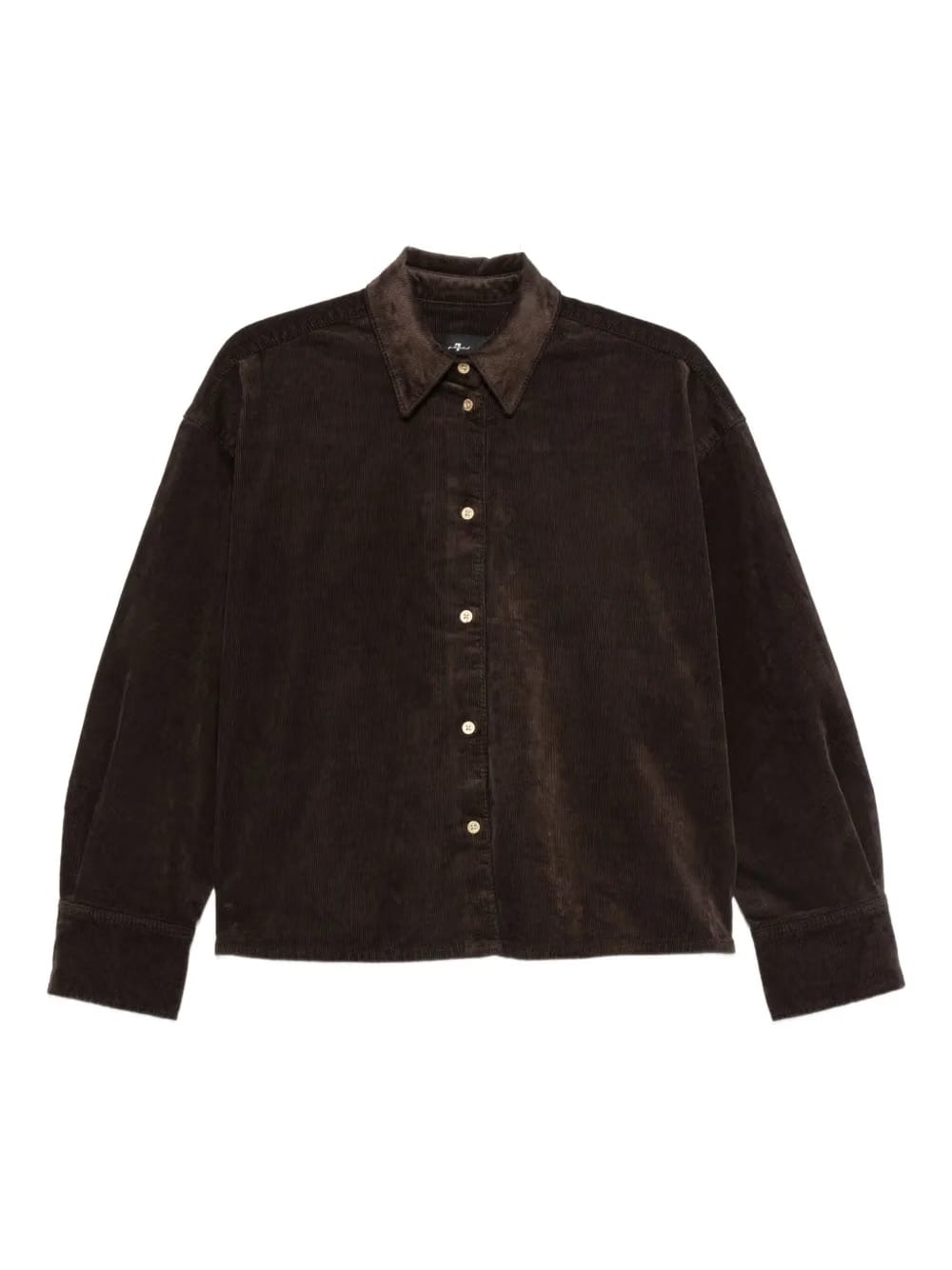 corduroy button-up shirt