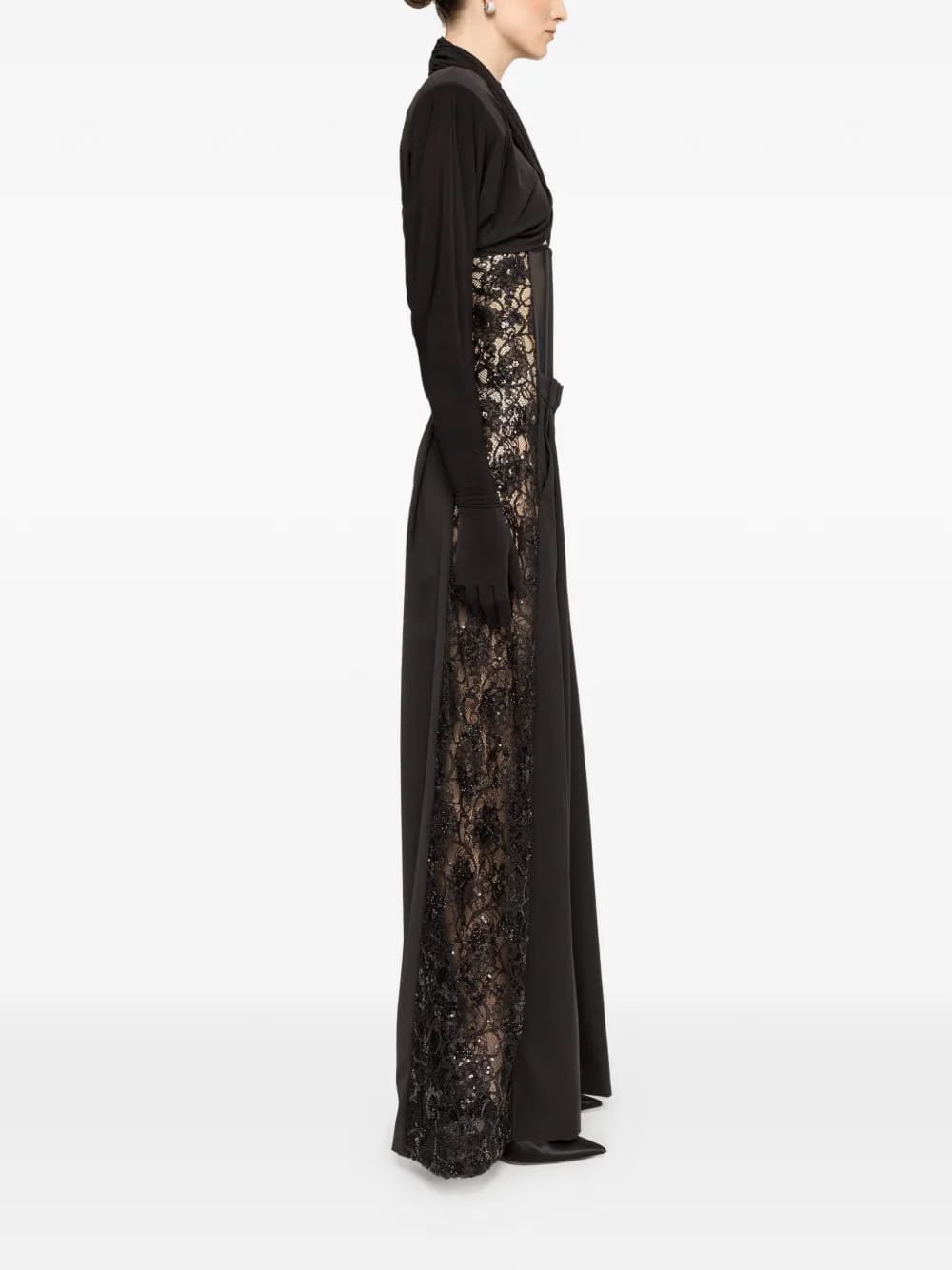tulle lace trousers