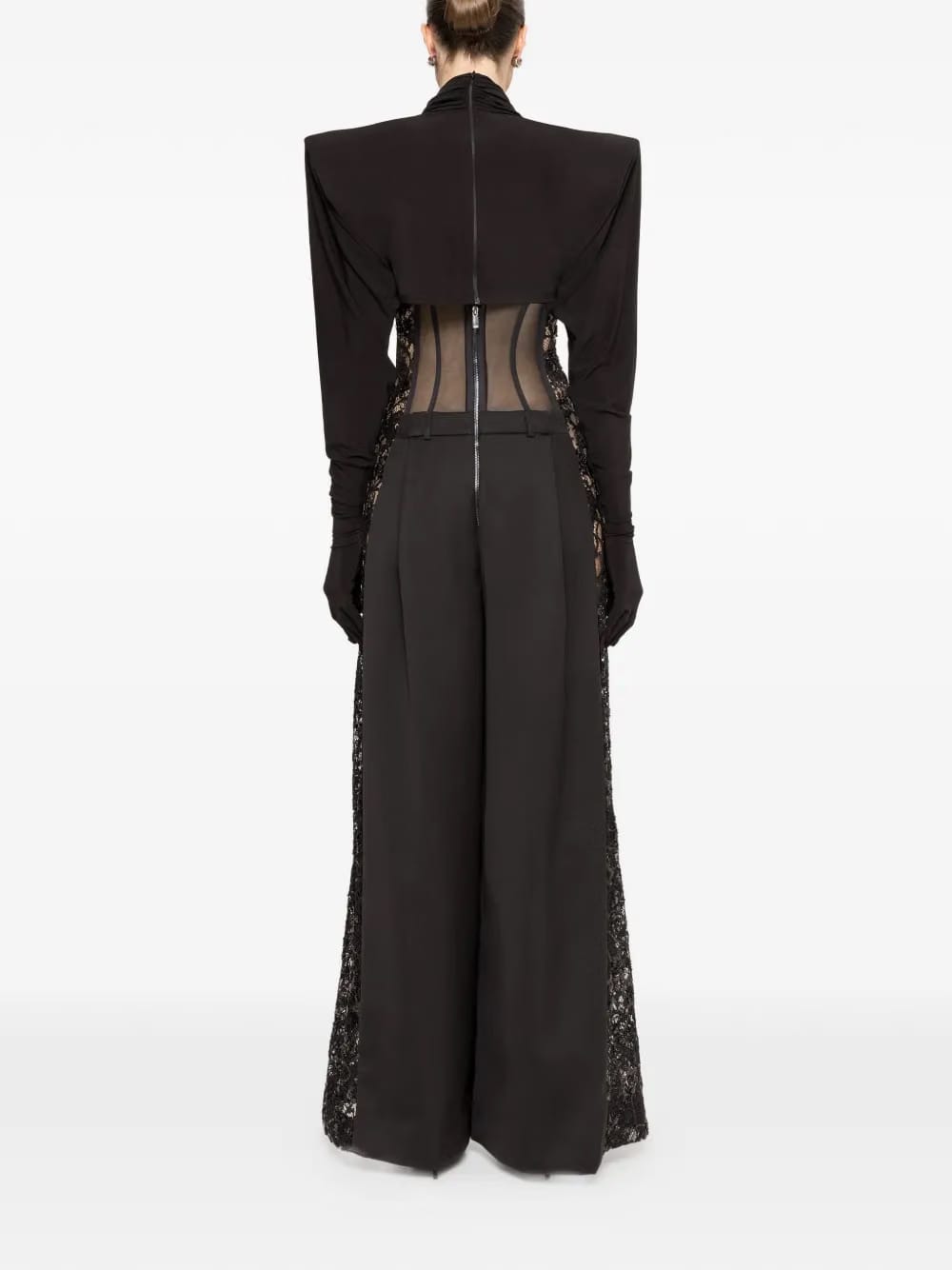 tulle lace trousers