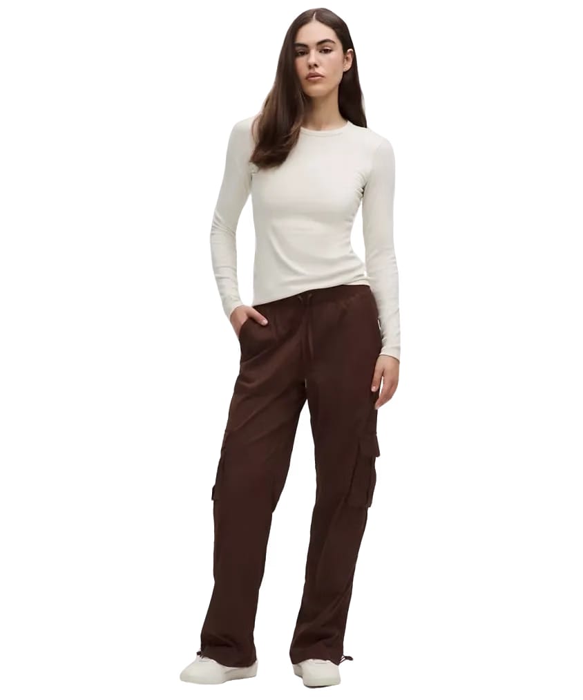 Lululemon Dance Studio Relaxed-Fit Mid-Rise Cargo Pant Lava Cake