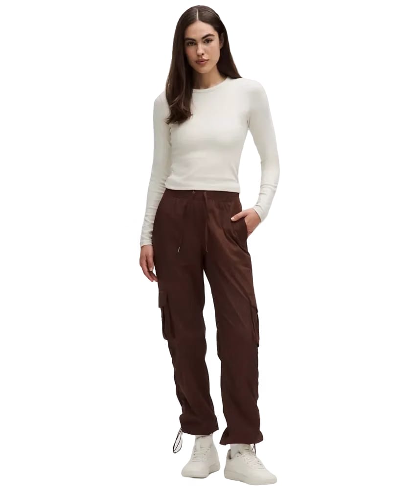 Lululemon Dance Studio Relaxed-Fit Mid-Rise Cargo Pant Lava Cake