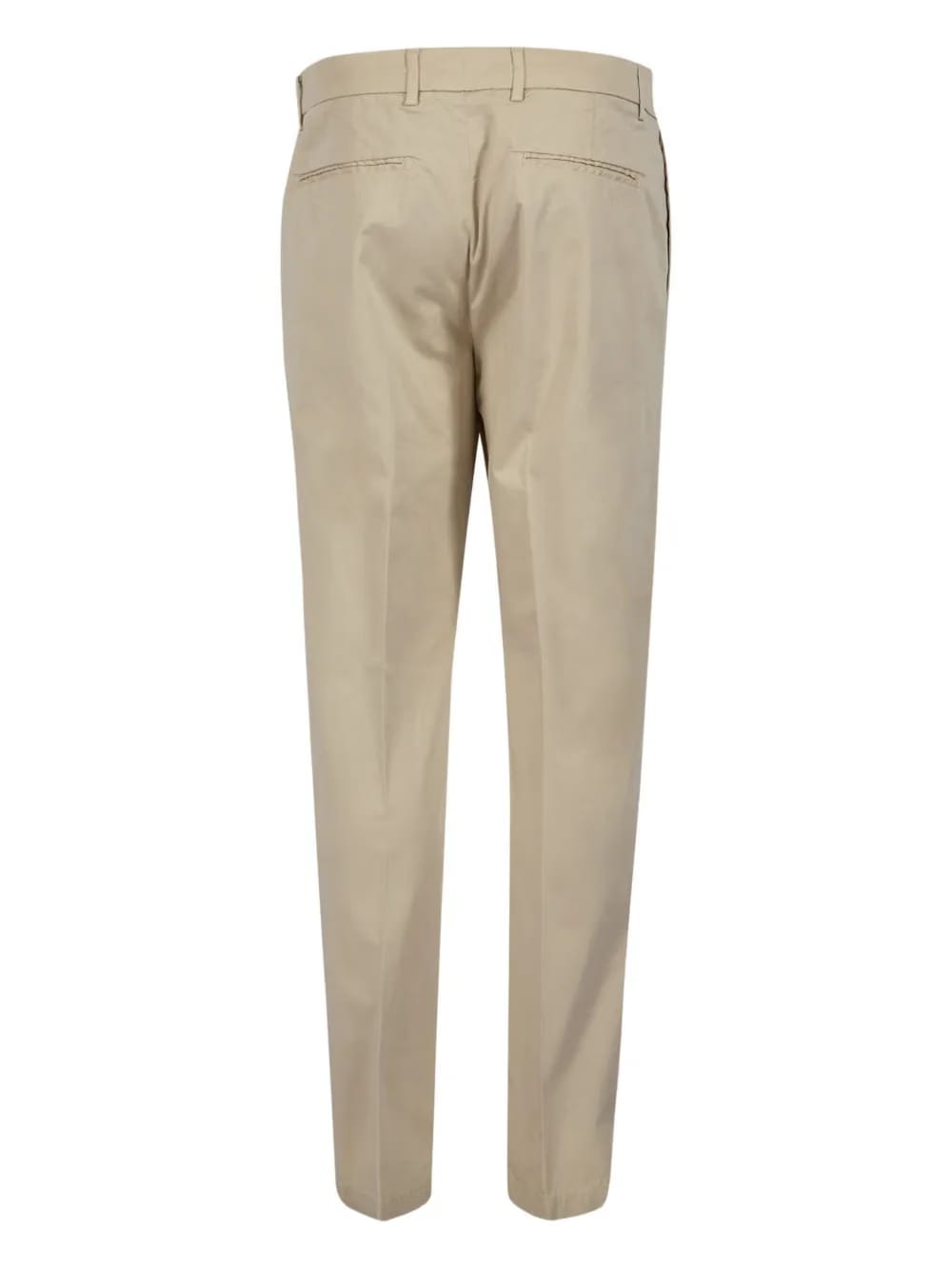belt loops-detail trousers