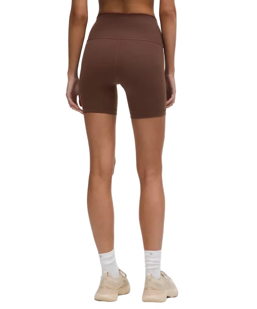 Lululemon Wunder Train High-Rise Shorts 6" Lava Cake