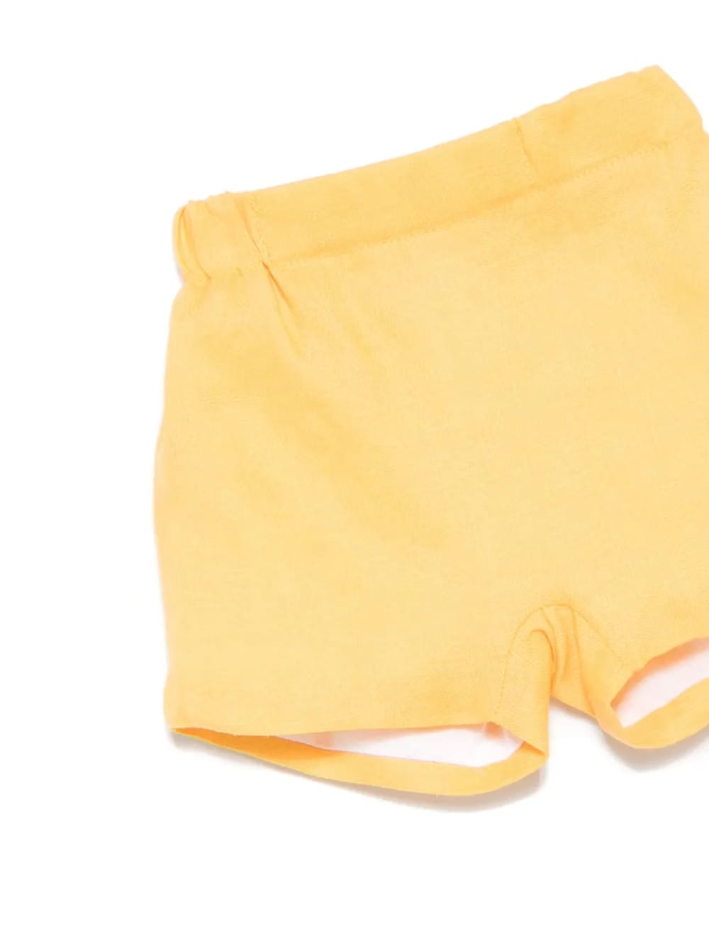 bow-detail shorts set