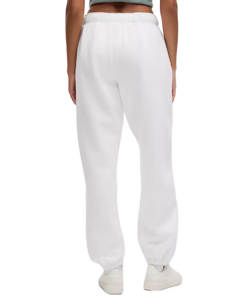 Lululemon Scuba Mid-Rise Oversized Jogger Regular White
