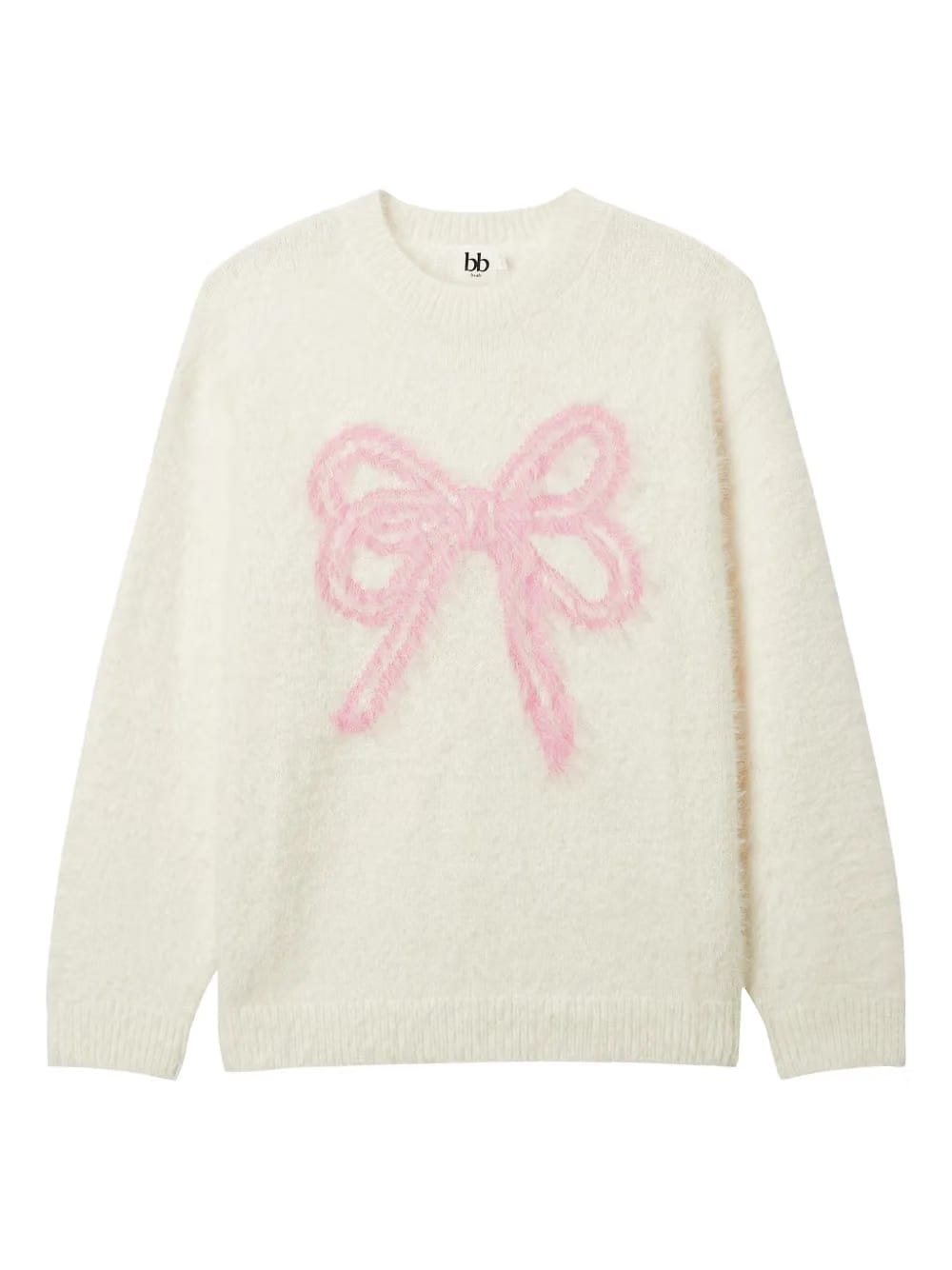 bow knitted sweater