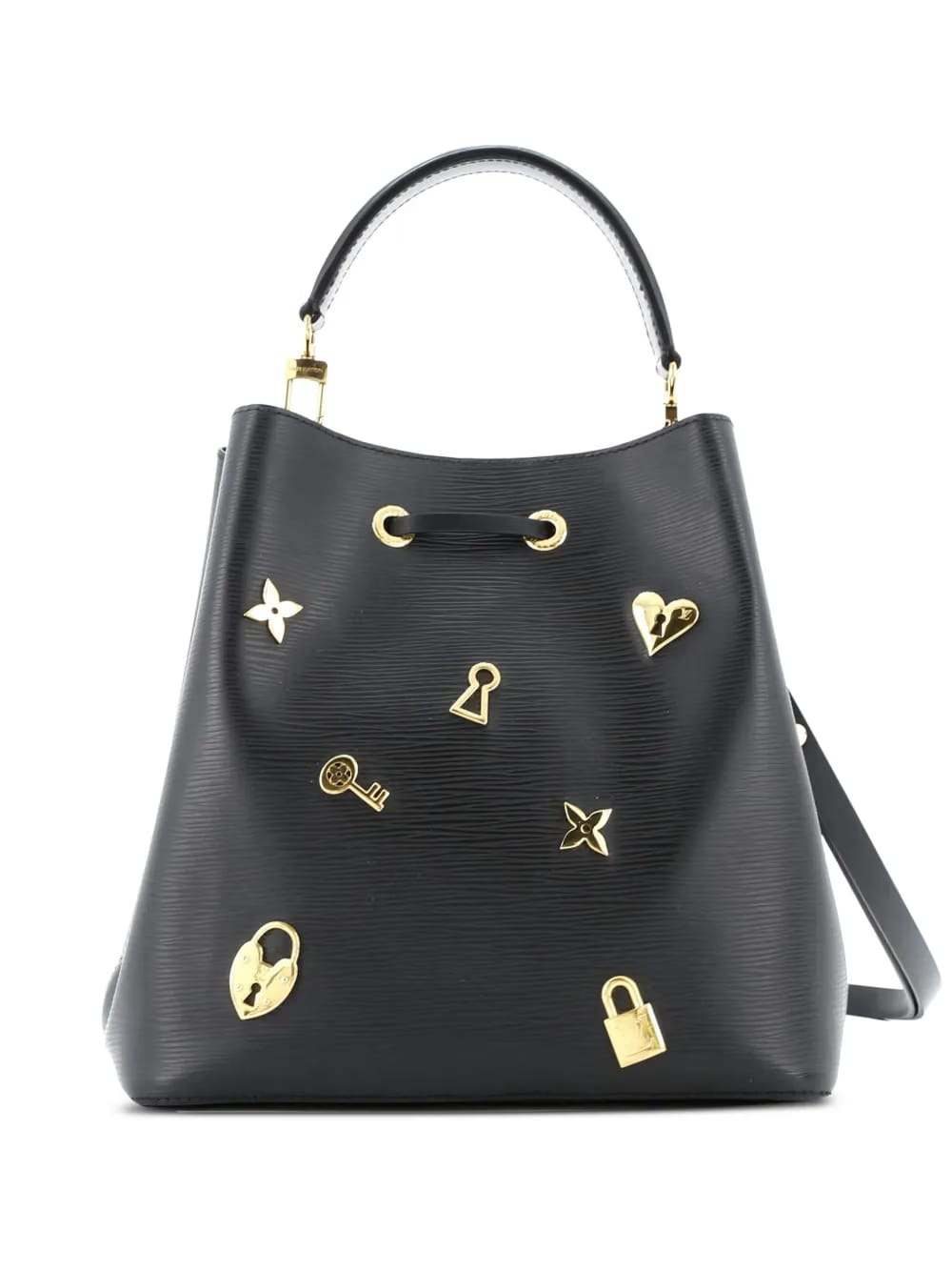 NeoNoe Handbag Love Lock Epi Leather bucket bag