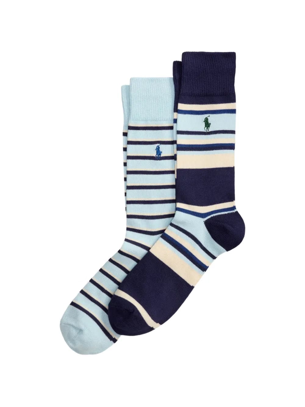 striped-pattern socks (pack of two)