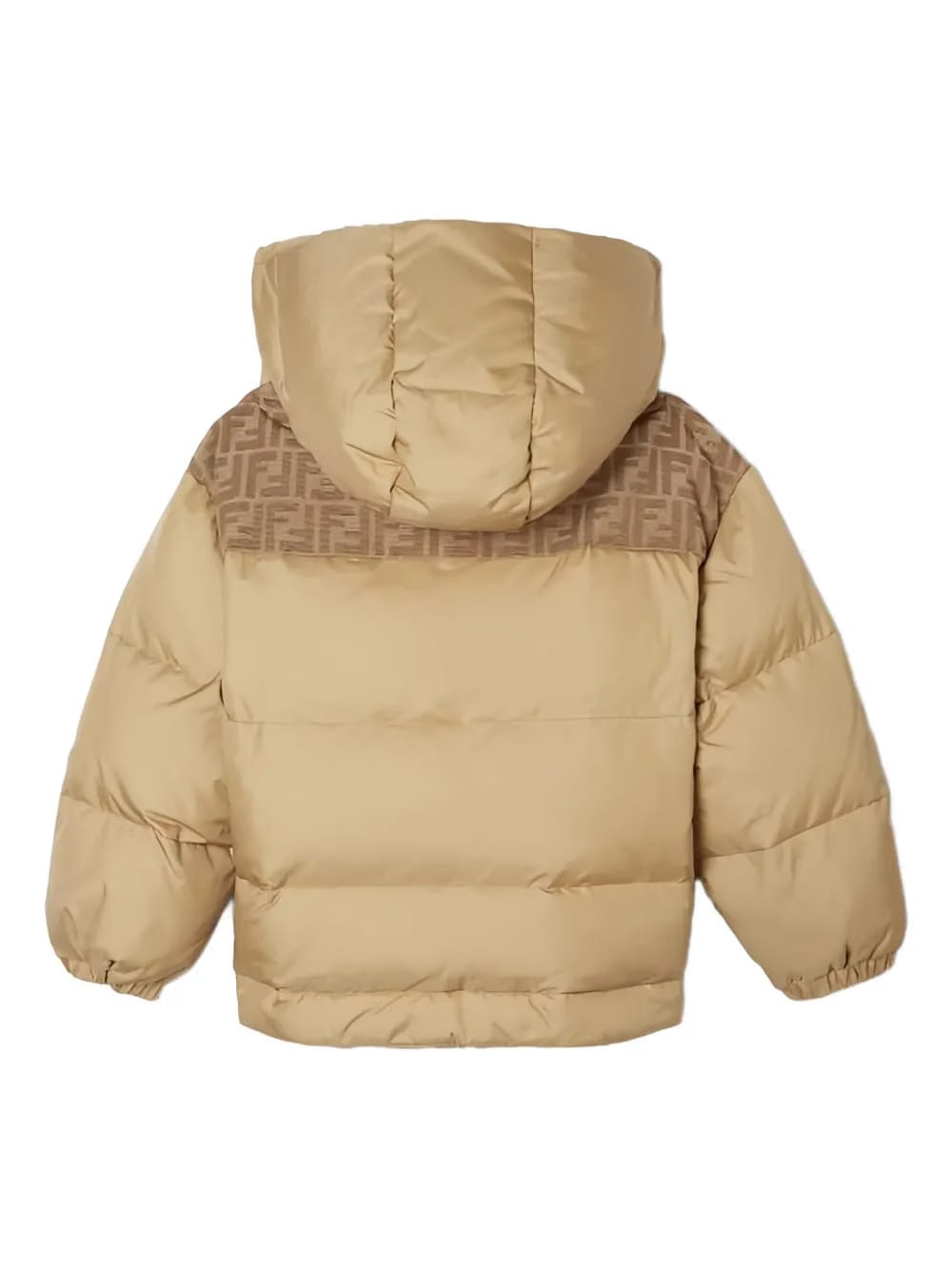 logo-detail hooded jacket
