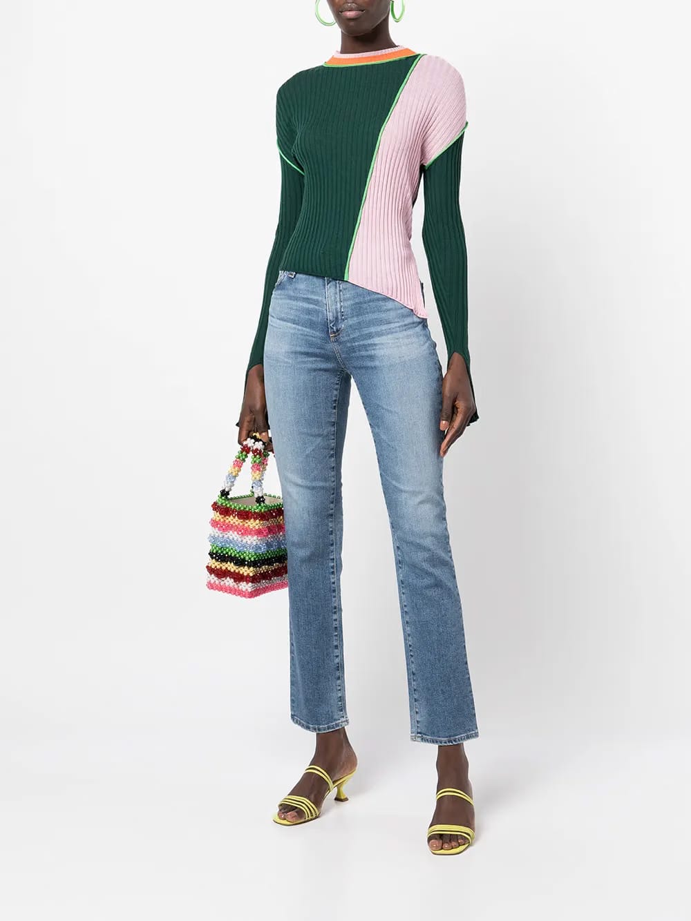 Mari high-rise slim-fit jeans