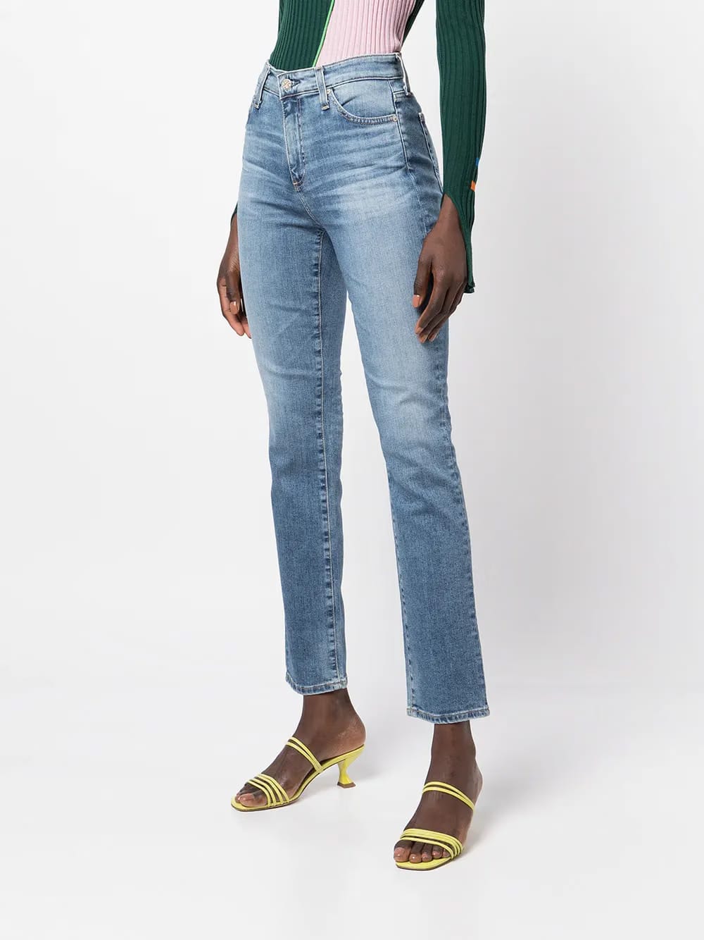 Mari high-rise slim-fit jeans