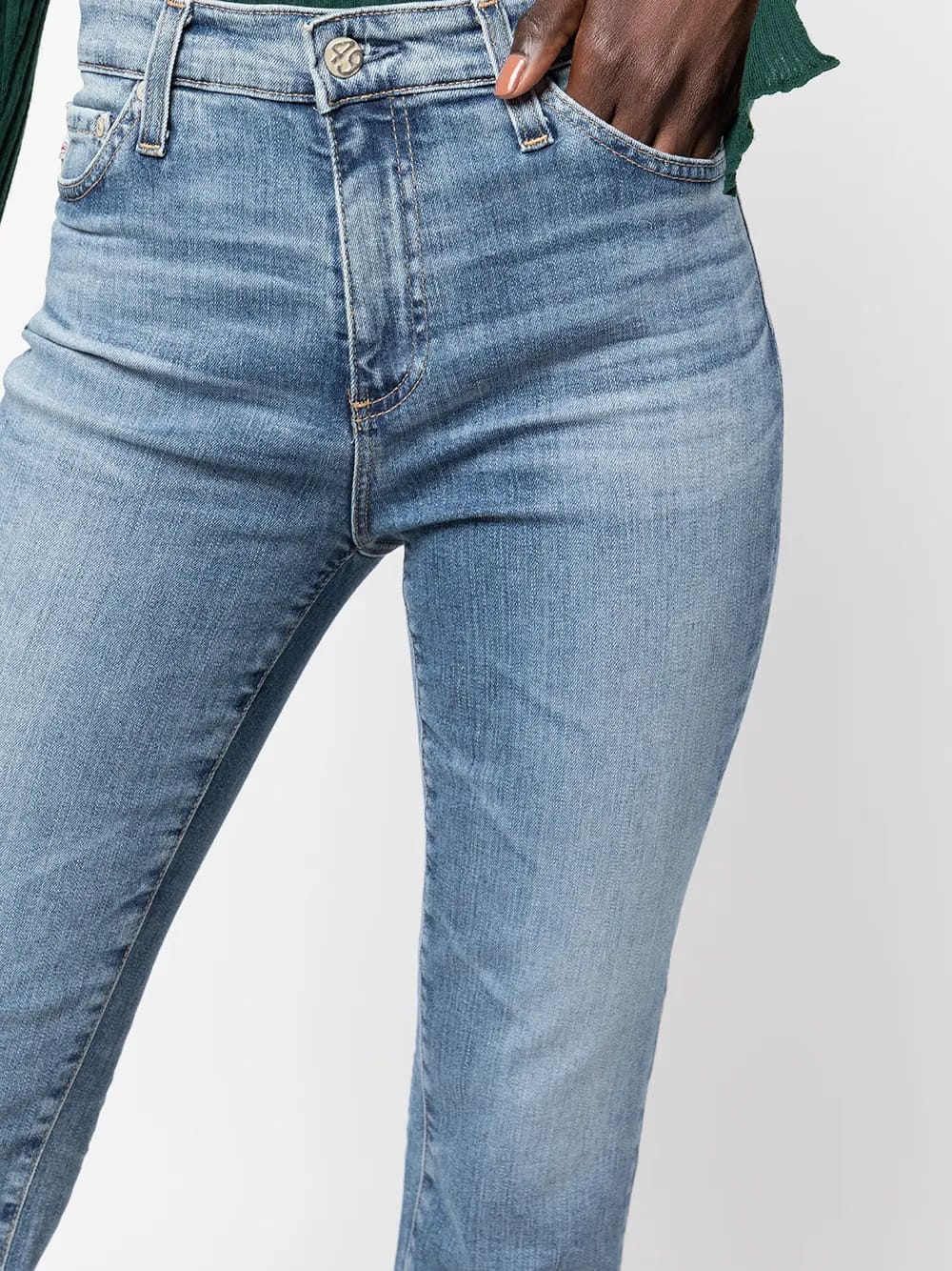 Mari high-rise slim-fit jeans