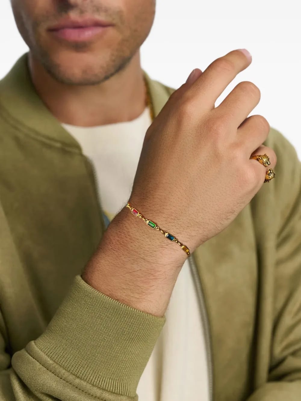 rectangle tennis bracelet