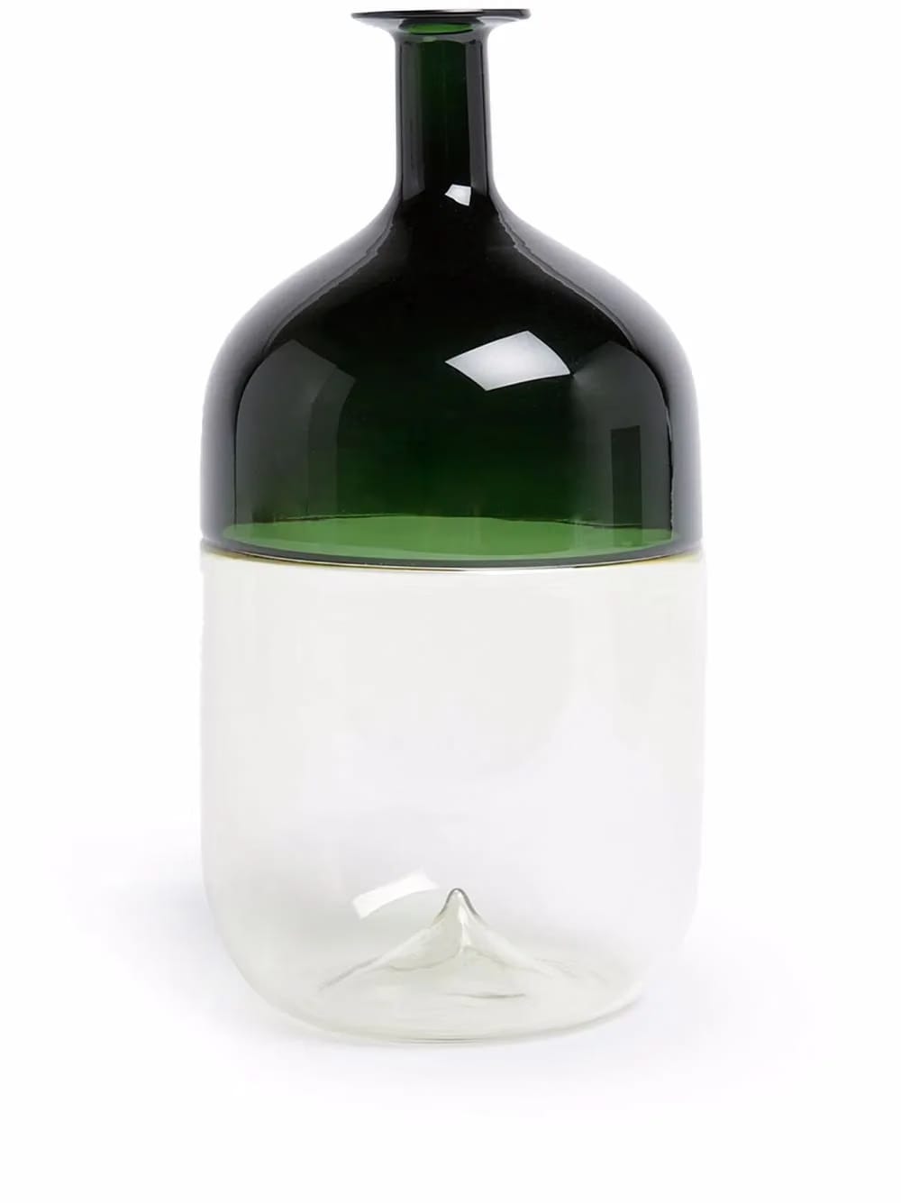 Bolle tall glass vase