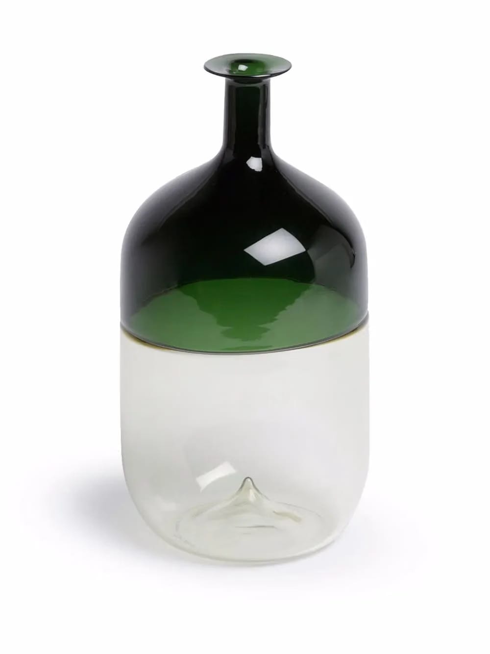 Bolle tall glass vase