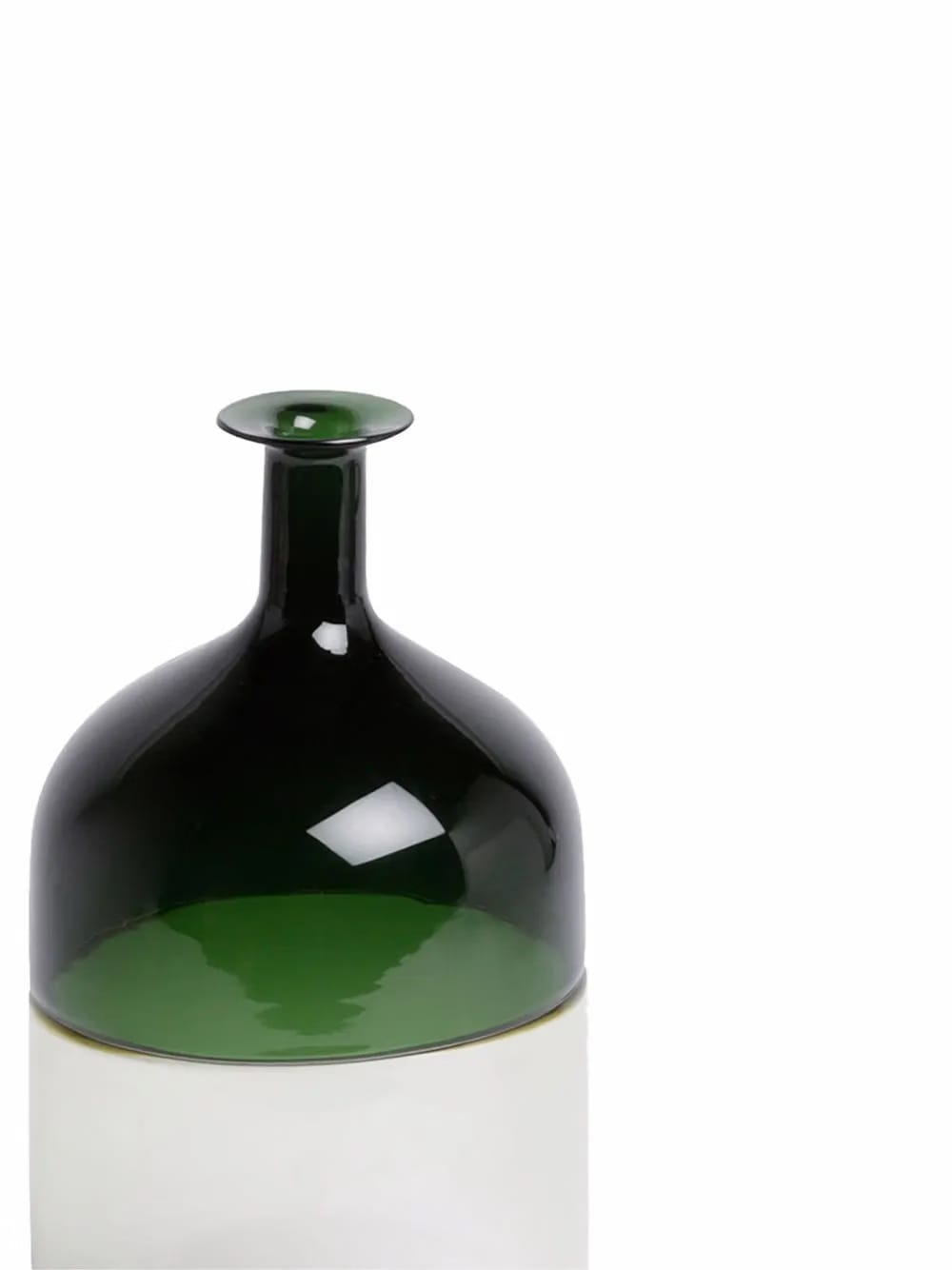 Bolle tall glass vase