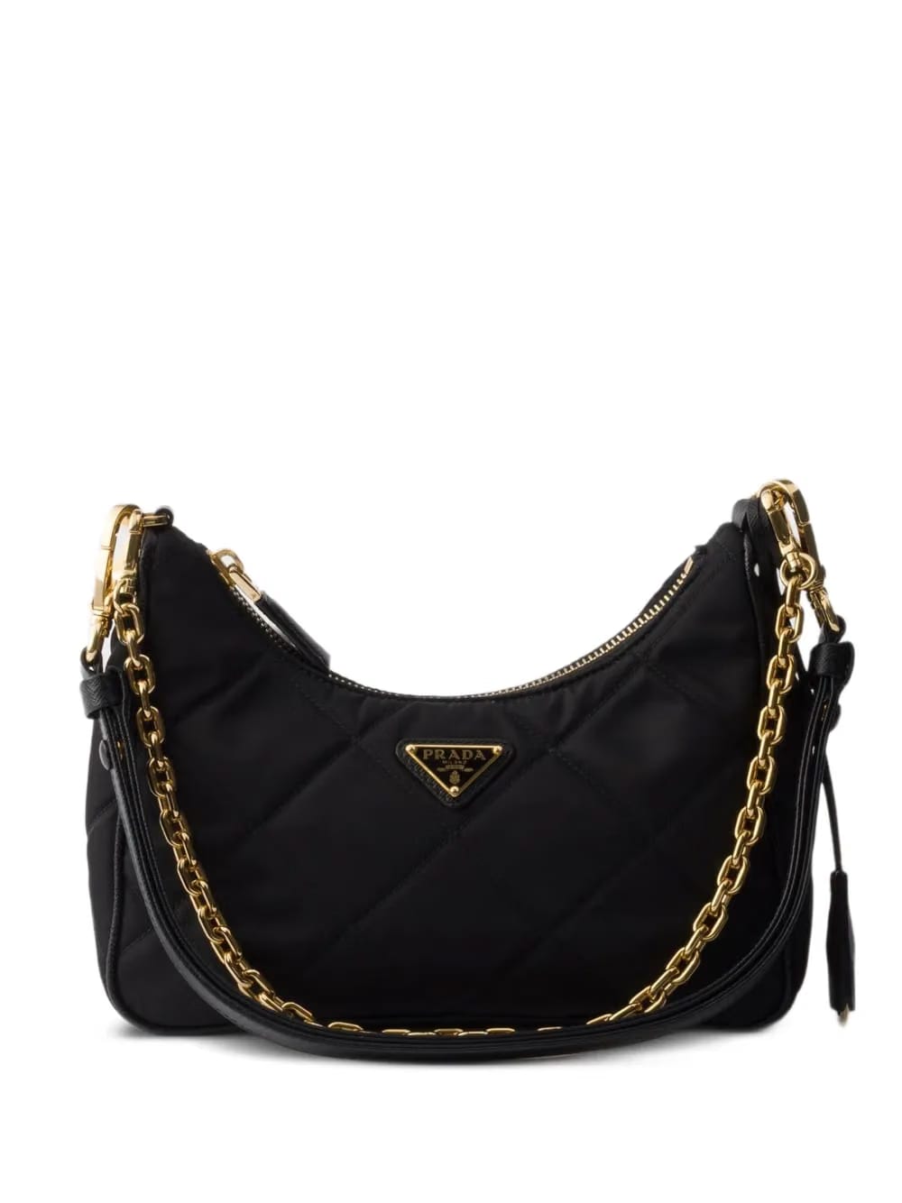 mini Re-Edition quilted chain shoulder bag