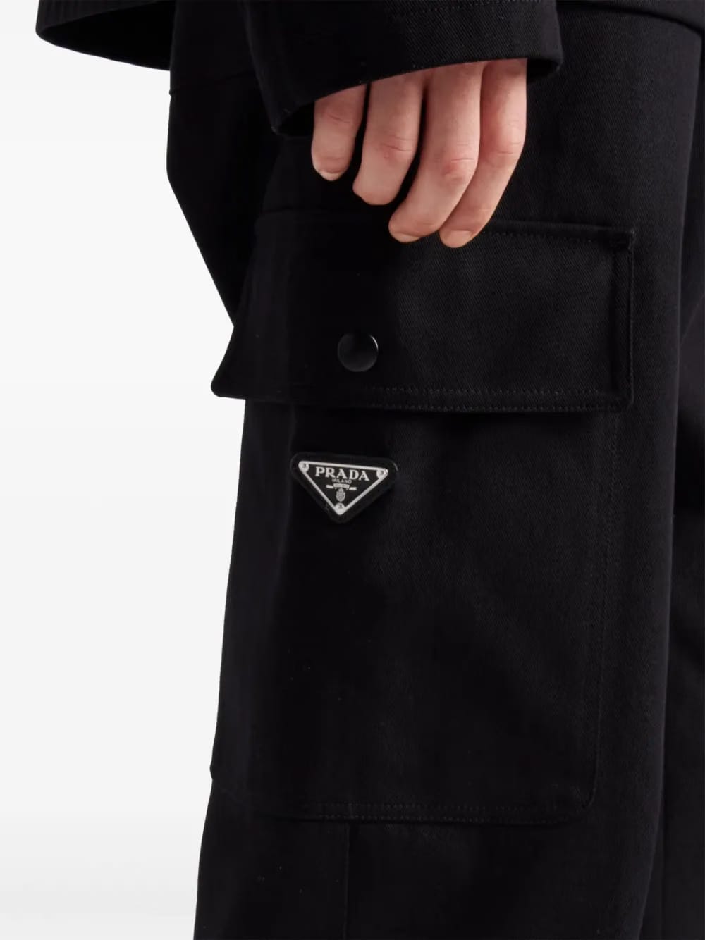 triangle-logo trousers