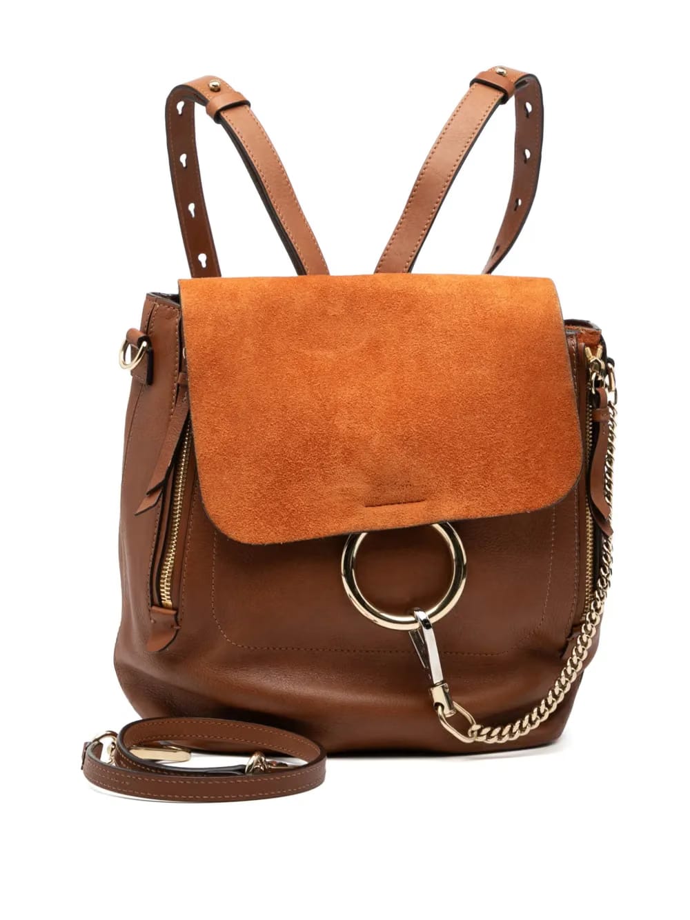 2010-2025 Medium Calfskin and Suede Faye backpack