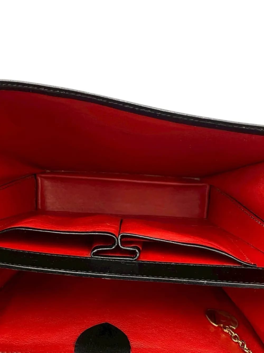 20th Century Leather Top Handle Bag handbag