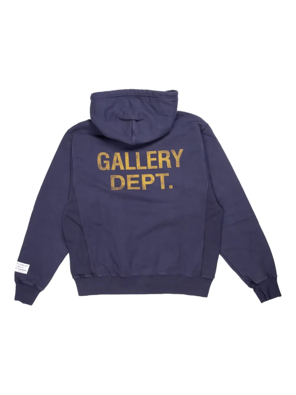 logo-detail painted Hoodie