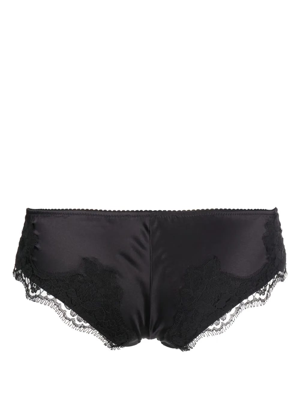 floral-lace briefs