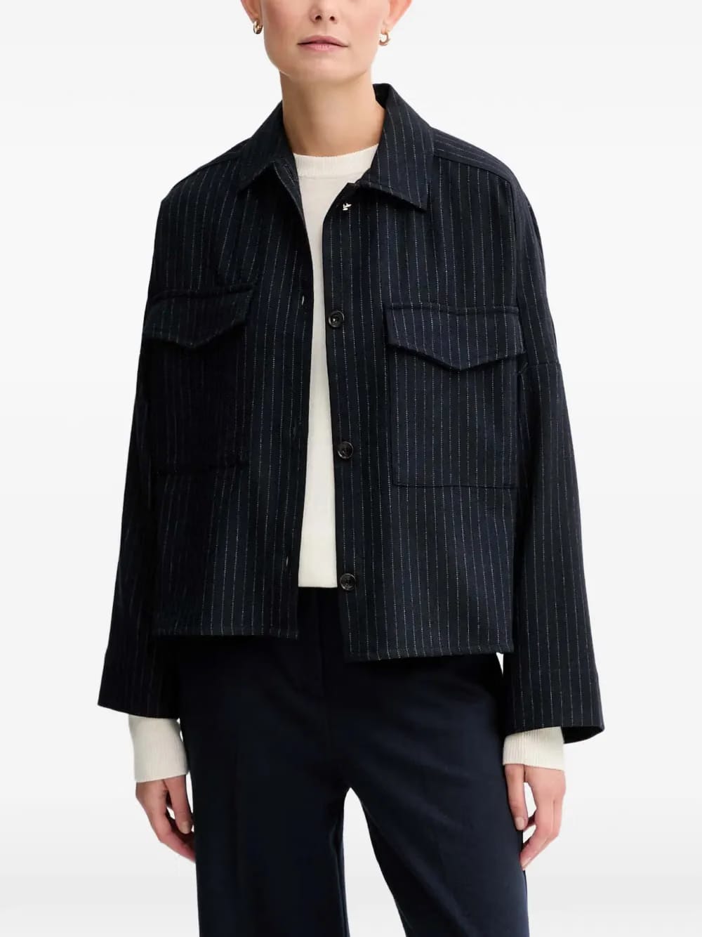 pinestripe shirt