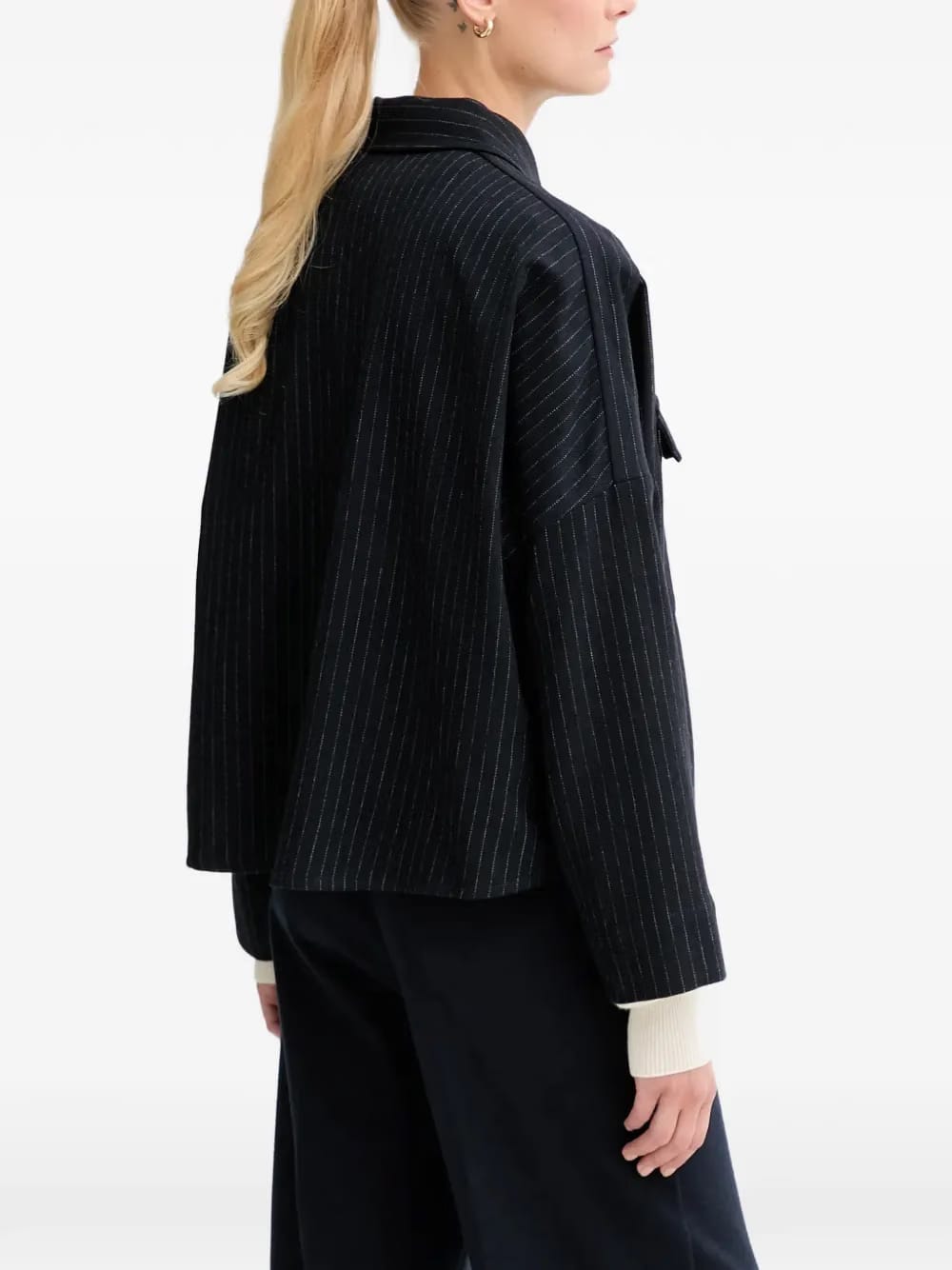 pinestripe shirt