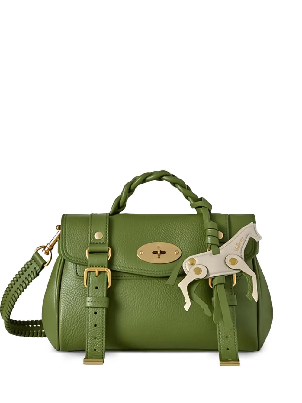 Mini Alexa horse charm crossbody bag