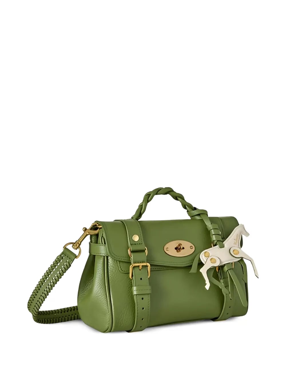Mini Alexa horse charm crossbody bag